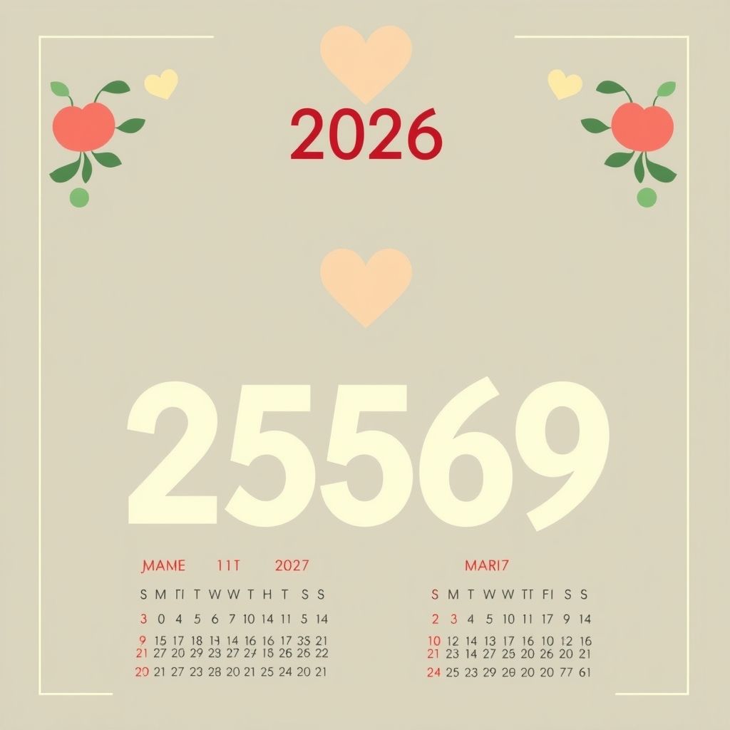 เตรียมพร้อม! ปฏิทินฤกษ์แต่งงาน 2569 ที่คุณต้องรู้